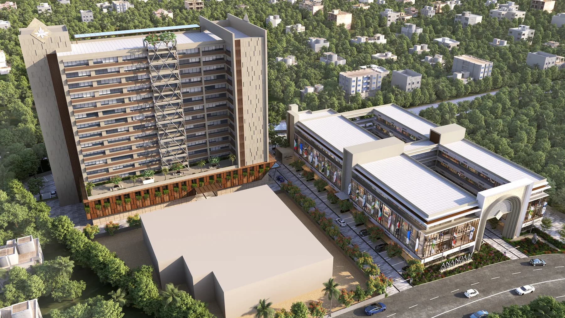 Anandam World Centre — The Masterplan
