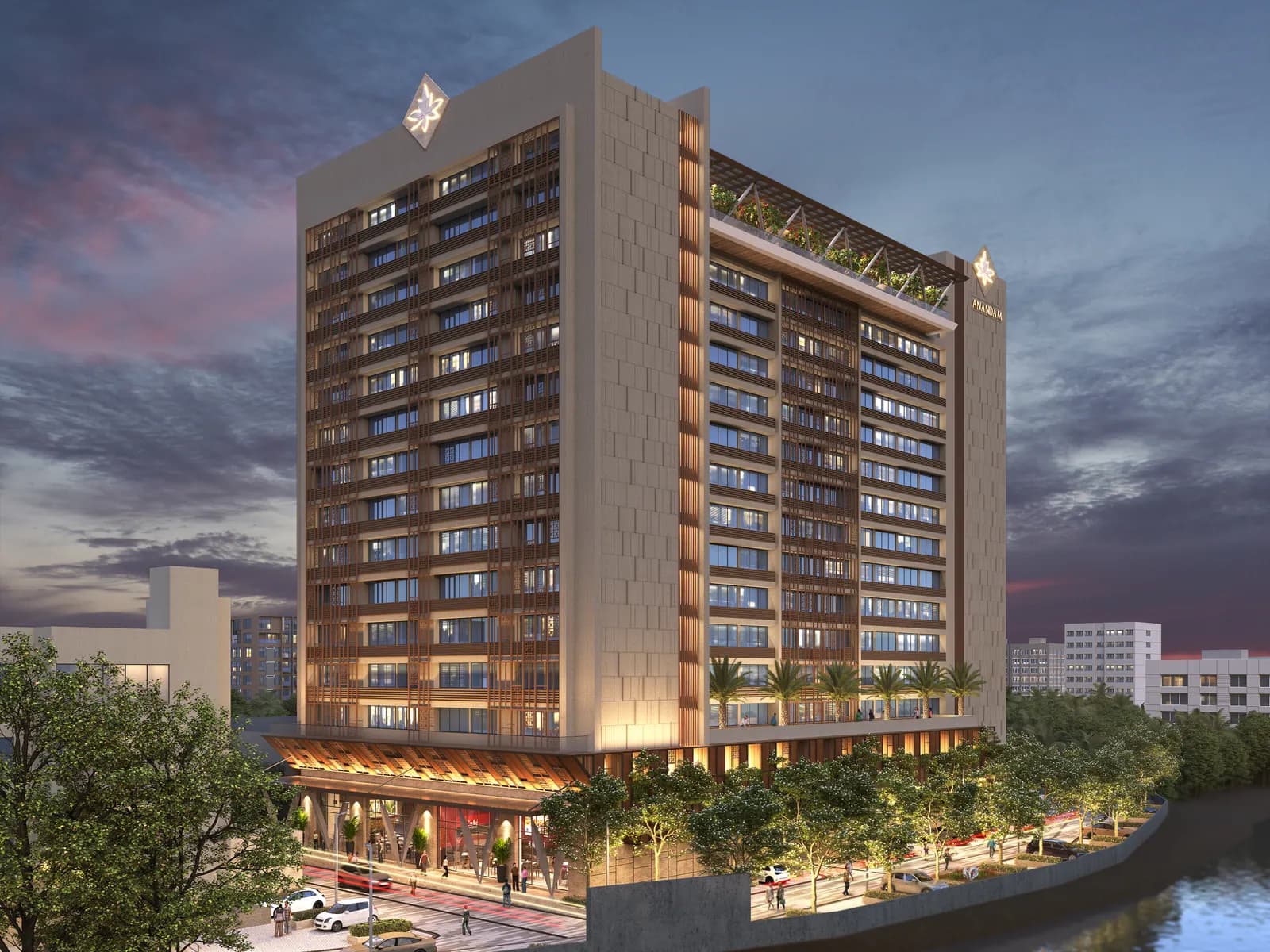 Anandam World Centre — The Office Tower